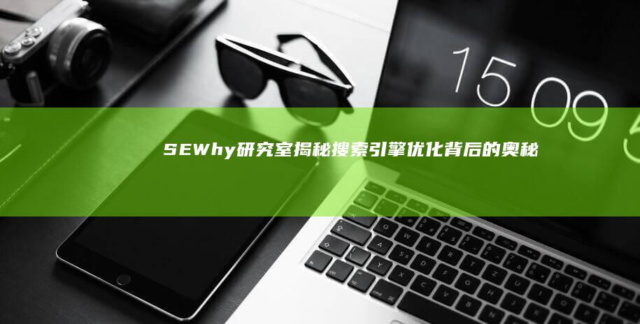 SEWhy研究室：揭秘搜索引擎优化背后的奥秘与策略